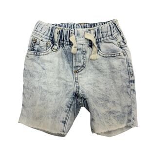 Gap Toddler Pull On Light Wash Denim Jean Shorts Size 12-18 Months